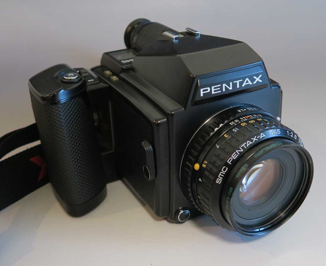 652 □PENTAX ペンタックス 645 中判フィルムカメラ /smc PENTAX-A 645