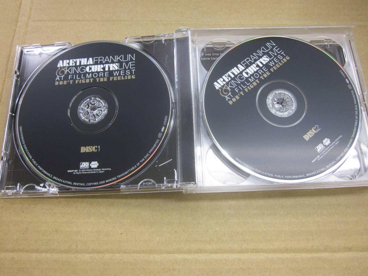 4CD/国内盤 SHM-CD WQCP-901～4/アレサ・フランクリン・アンド・キング・カーティス・ライヴ・アット・フィルモア・ウェスト～完全盤の画像3