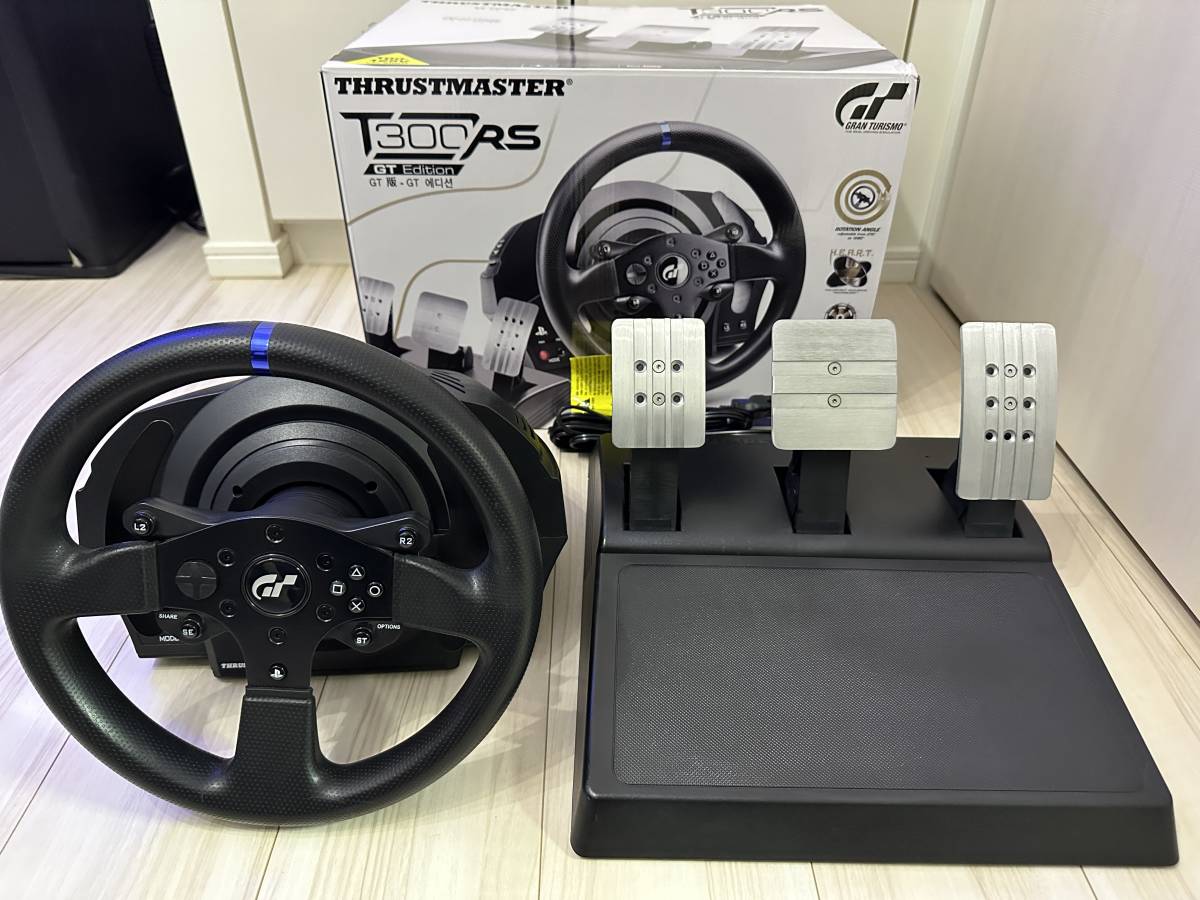 Thrustmaster T300RS GT Edition Racing Wheel おまけ付き(アクセサリ