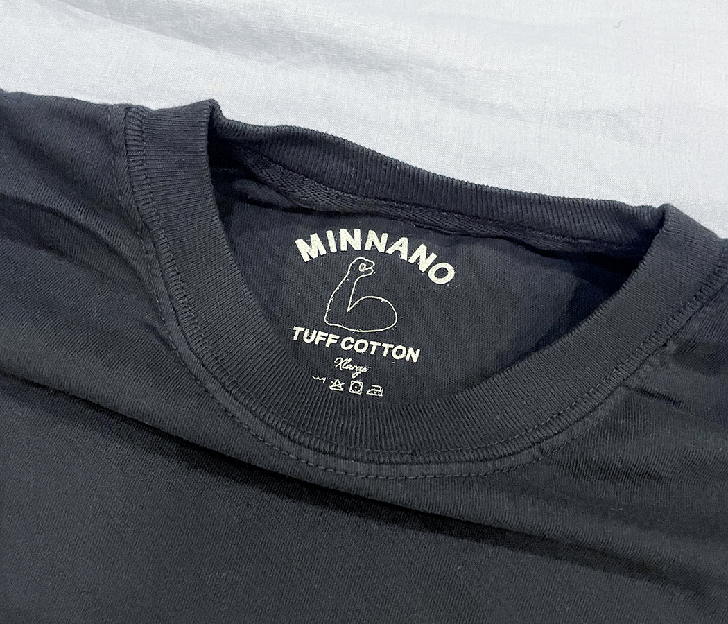 MIN-NANO ROCK Tシャツ ブラック XL minnano ミンナノ_画像3