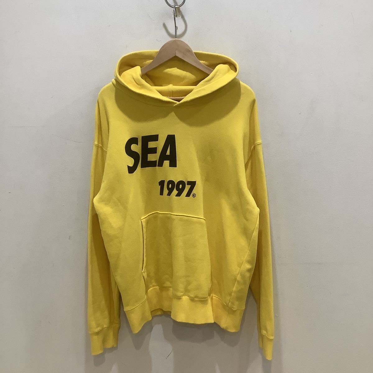 WIND AND SEA ウィンダンシー YOUTH LOSER ユースルーザー Parker パーカー WDS-CS-86 yellow イエロー Lサイズ 616933