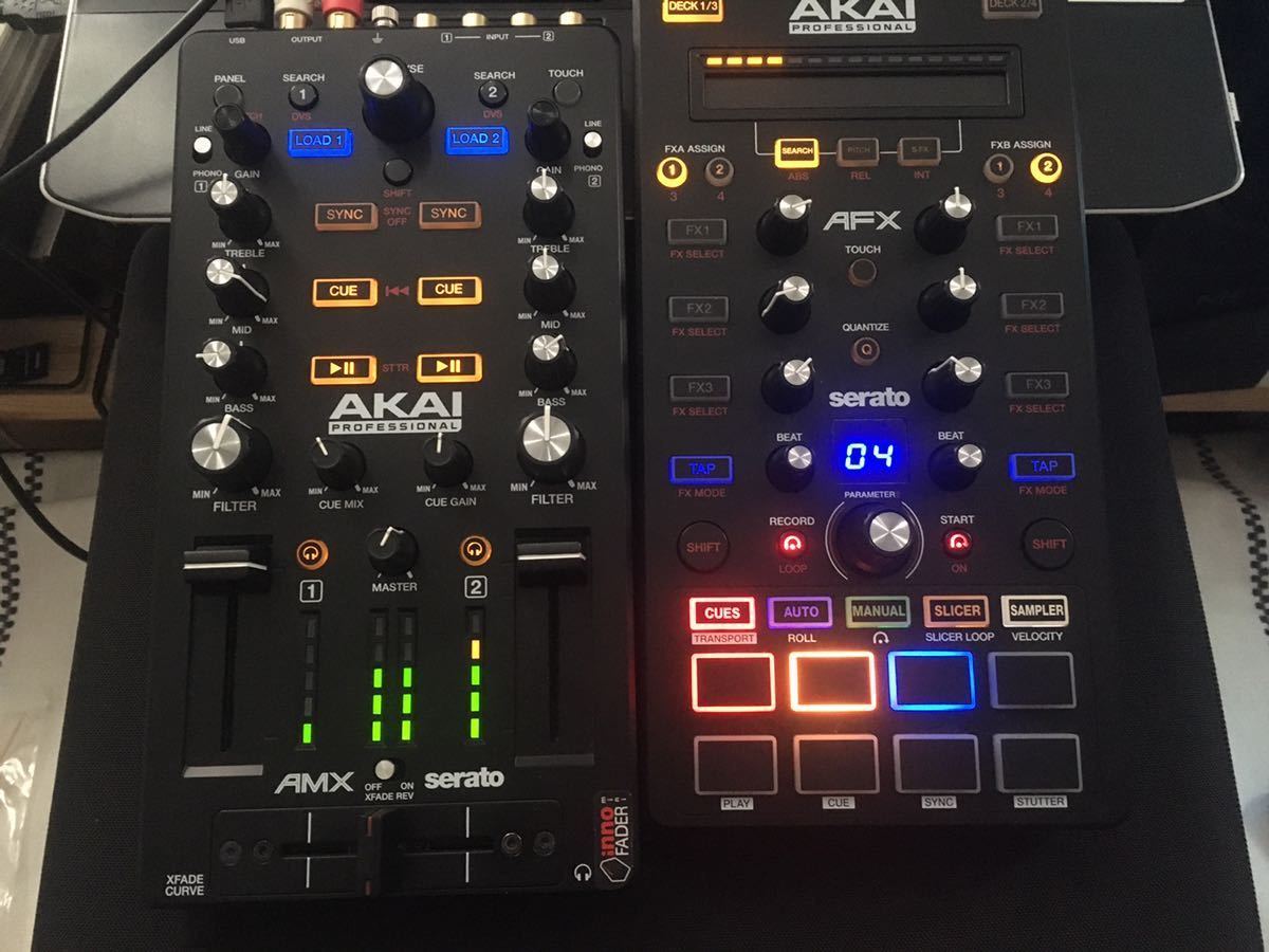 Akai Professional AMX +AFXセット ホビー、カルチャー 楽器、器材 DJ機器