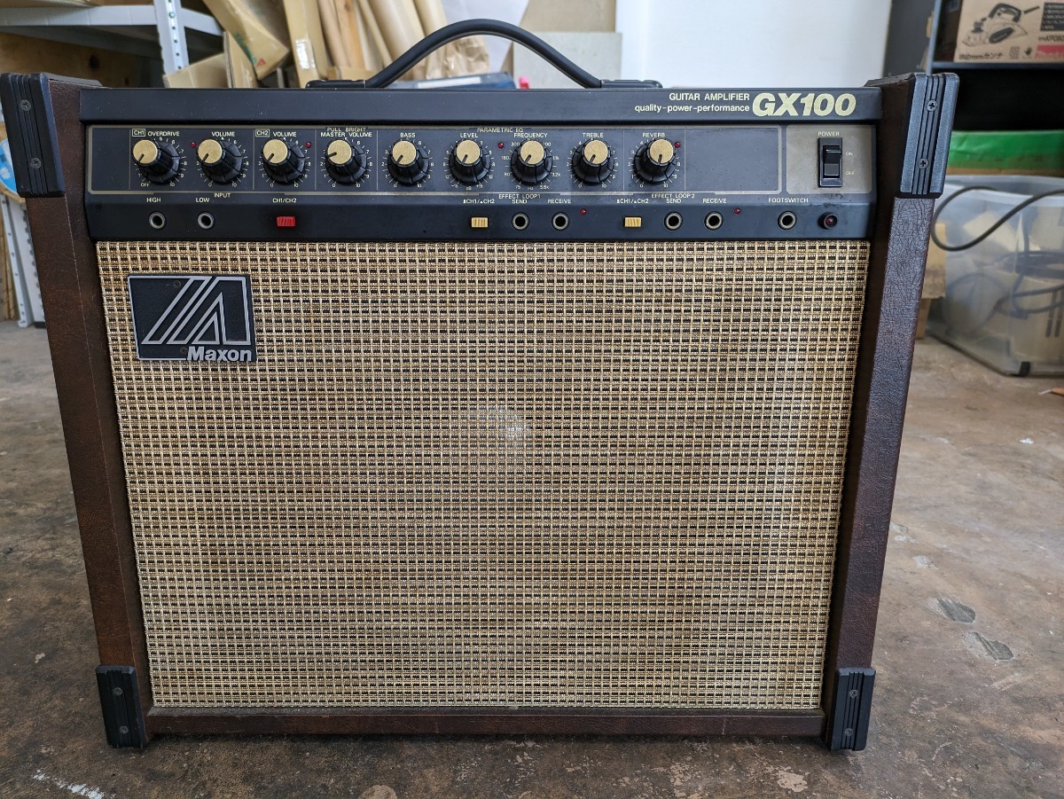 レア物ジャパンヴィンテージギターアンプ 希少品100W MaxonGX | JChere