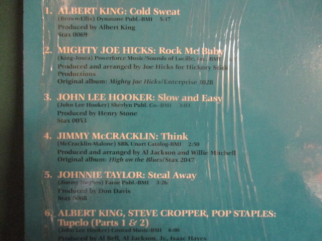 ★ VA ： The Stax Blues Brothers LP ☆ (( Albert King「Cold Sweat」収録 / Little Sonny / Mighty Joe Hicks 他_画像3