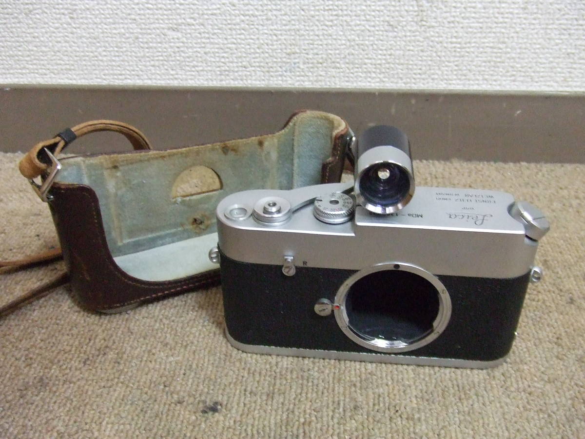 d662 ライカ/Leica MDa フィルムカメラ ボディ 外付けファインダー付 　DBP ERNST LEITZ GMBH WETZLAR 中古　未確認　現状品