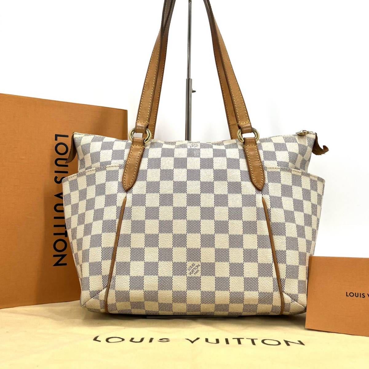 1円 【 鑑定済正規品・美品 】LOUIS VUITTON ルイヴィトン ダミエ