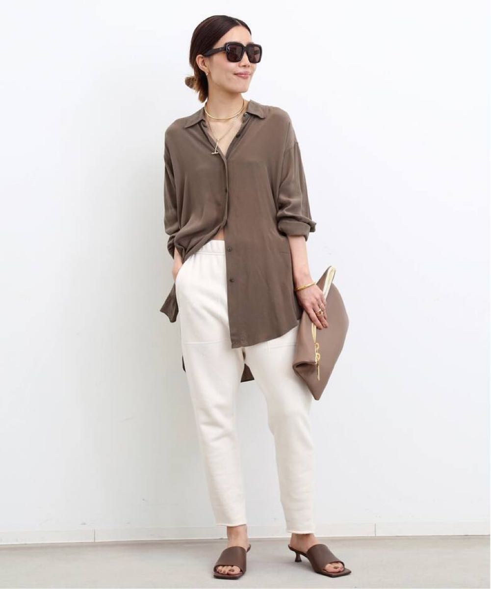 Sarrouel Sweat Pants サルエルスウェットパンツ ホワイト 38 L Sarrouel Sweat Pants サルエルスウェットパンツ ホワイト 38 L
