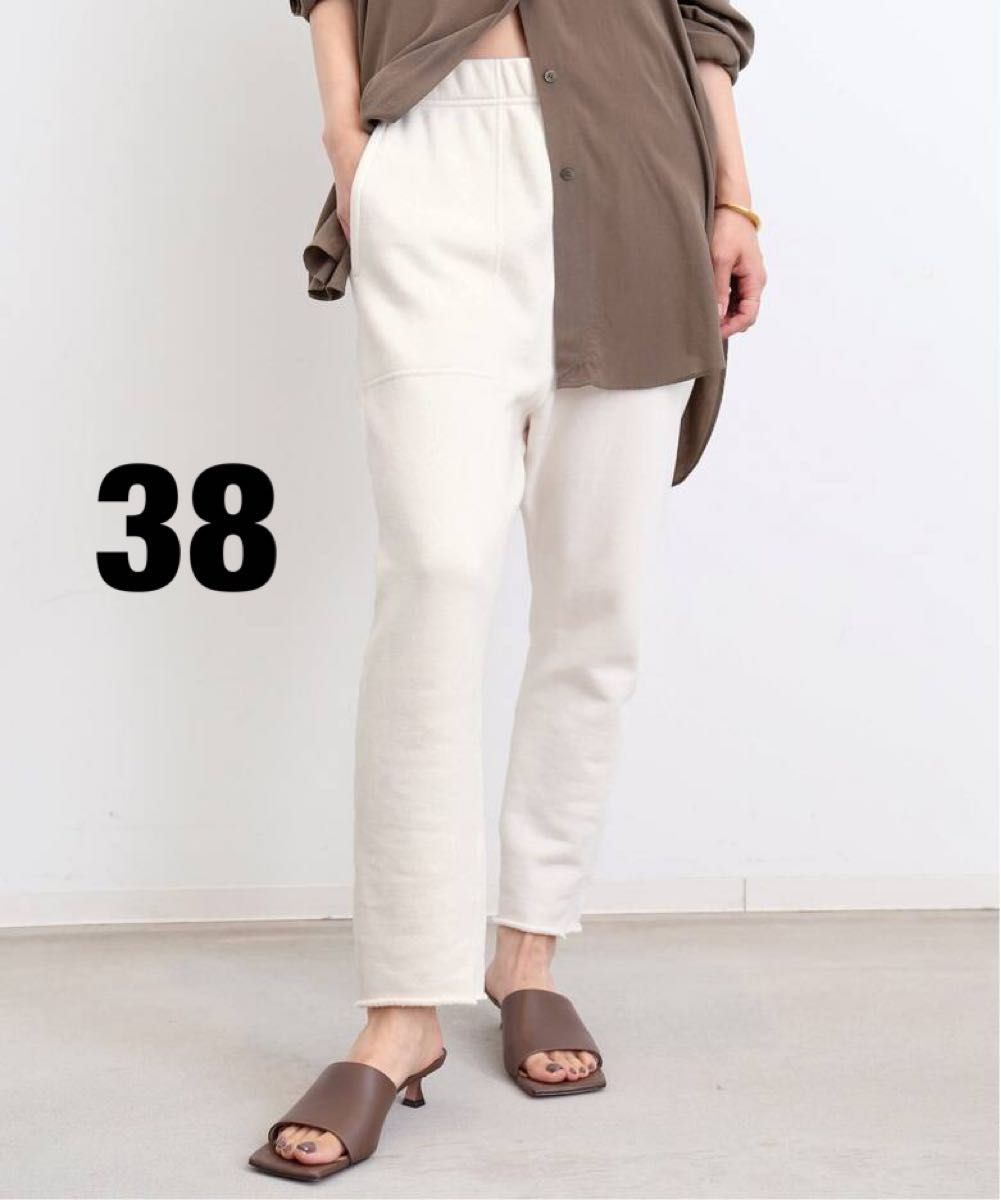 Sarrouel Sweat Pants サルエルスウェットパンツ ホワイト 38 L Sarrouel Sweat Pants サルエルスウェットパンツ ホワイト 38 L