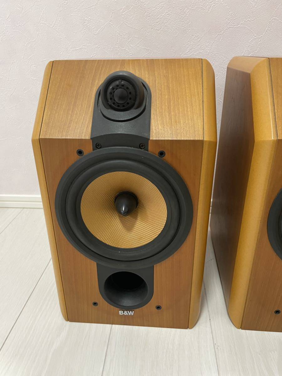 B&W CDM1SE SPECIAL EDITION Bowers & Wilkins ペア！シリアル連番！　ブックシェルフスピーカー　ツィーターカバー無　1個凹み有り　2個口_画像8