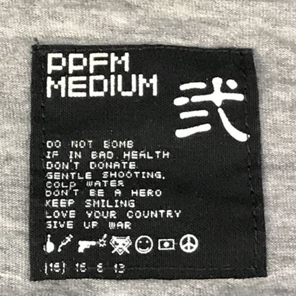 PPFM/ペイトンプレイス★半袖Tシャツ/カットソー【2/メンズM/グレー】◆BG453_画像5