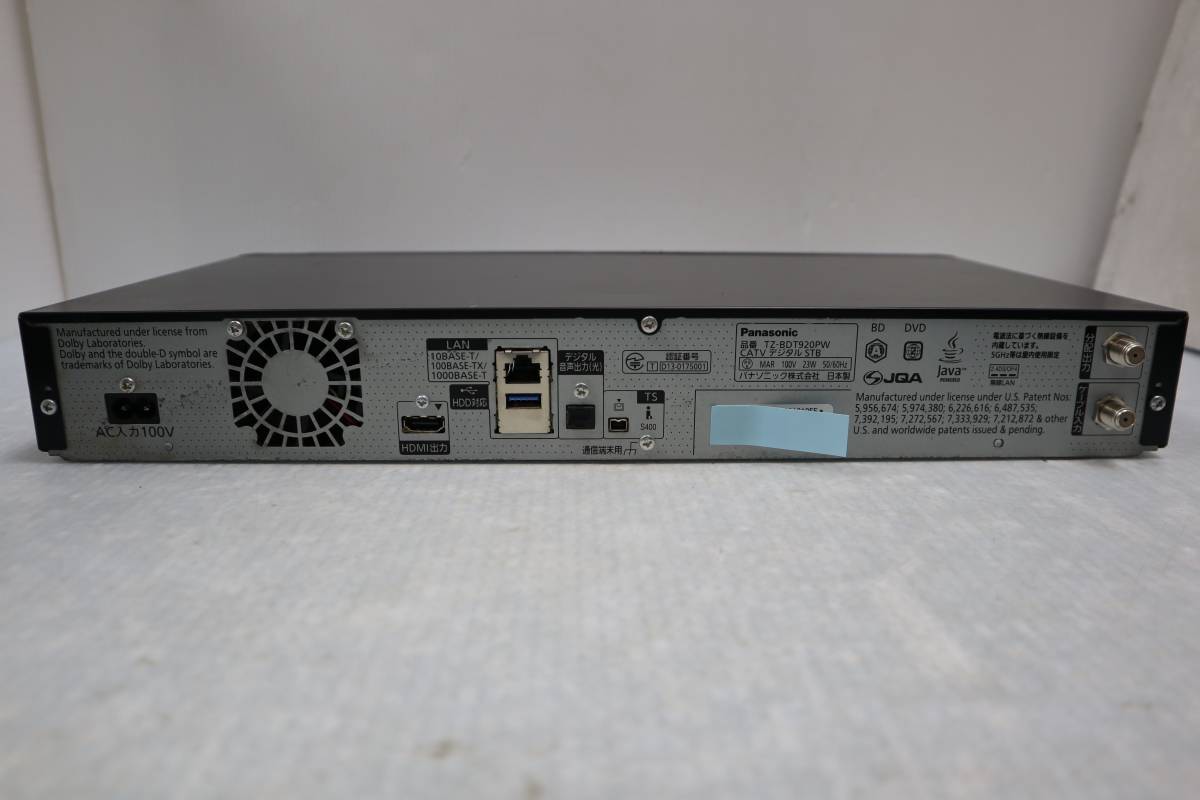 Yahoo!オークション - E3599 & L Panasonic CATV ブルーレイ Yahoo!オークション - E3599 & L Panasonic CATV ブルーレイ