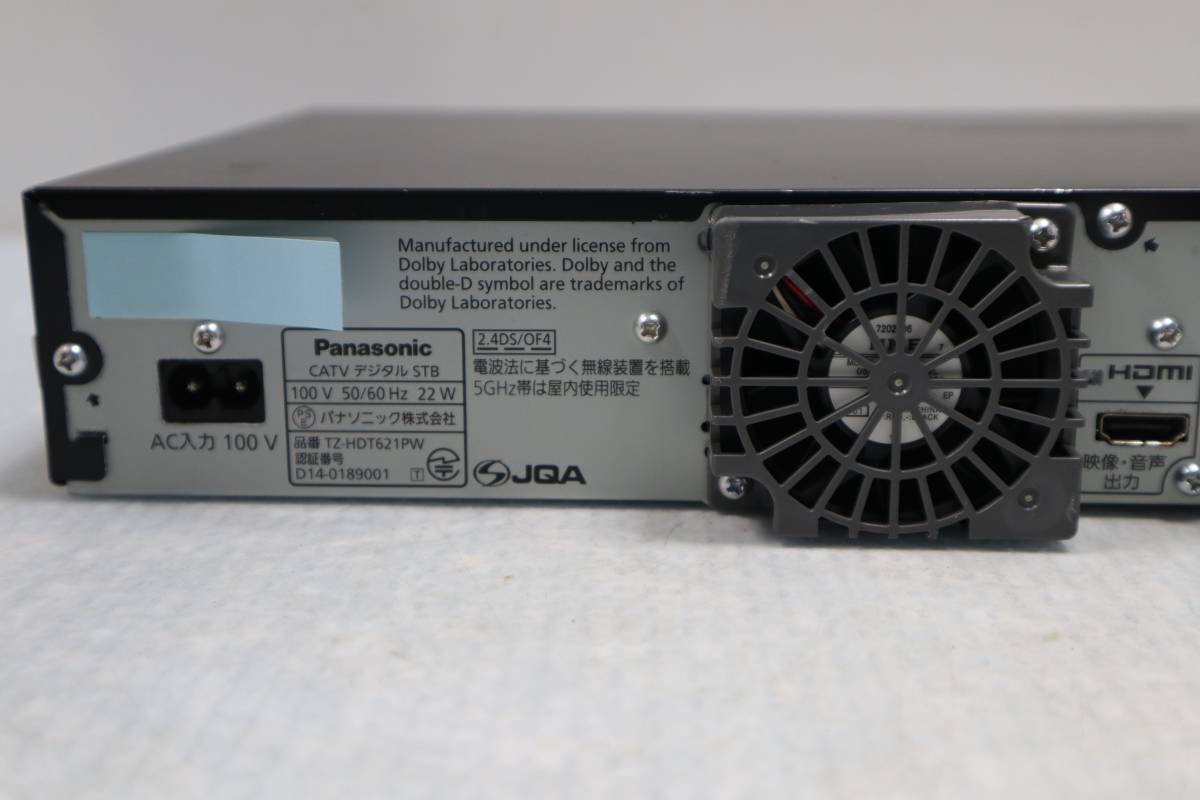 E3602 & Panasonic TZ-HDT621PW CATV デジタル STB HDD1TB E3602 & Panasonic TZ-HDT621PW CATV デジタル STB HDD1TB