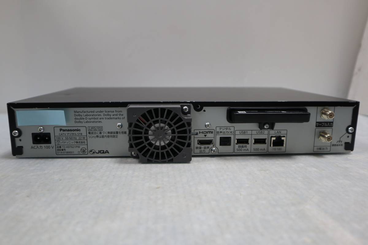 正式的 & E3605 Panasonic HDD1TB デジタル STB CATV TZ-HDT621PW