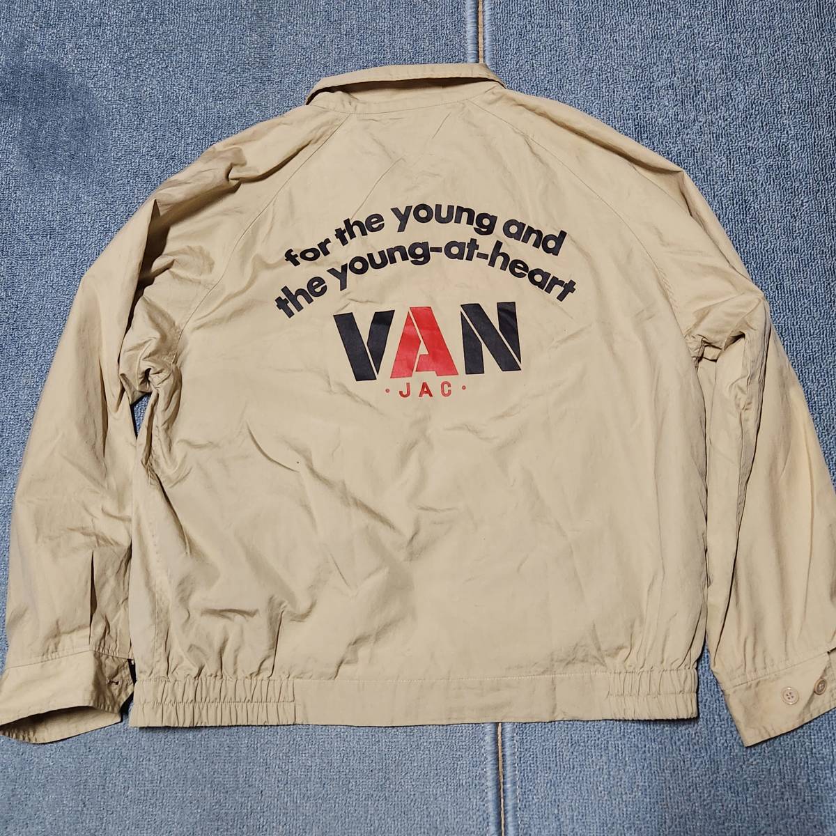 全てのアイテム VAN JACスイングトップ ドリズラージャケット IVY
