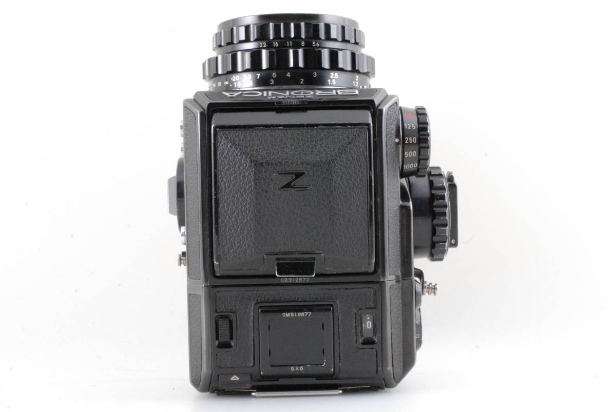 【並品 保障付 動作確認済】Zenza Bronica EC 6x6 + Zenzanon 100mm 2.8 Lens ゼンザブロニカ 中判カメラ ボディ レンズ #Q5350_画像5