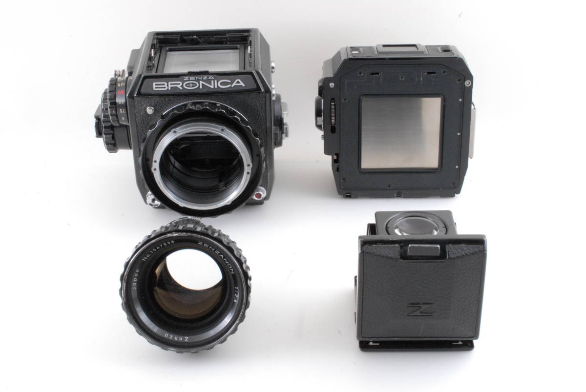 【並品 保障付 動作確認済】Zenza Bronica EC 6x6 + Zenzanon 100mm 2.8 Lens ゼンザブロニカ 中判カメラ ボディ レンズ #Q5350_画像7