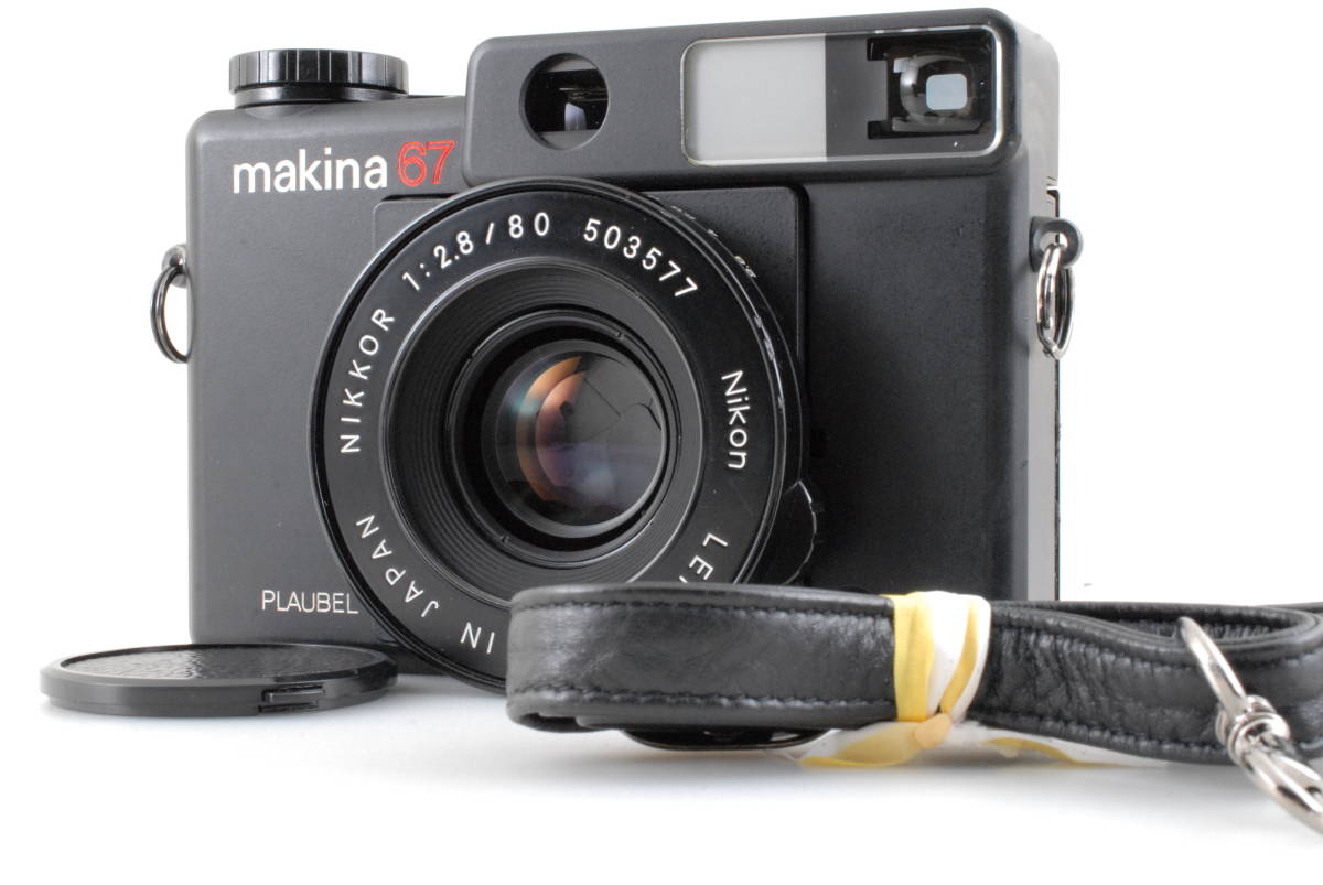 【美品 保障付 動作確認済】Plaubel Makina 67 6x7 Medium Format Film Camera Body プラウベル マキナー 中判カメラ ボディ #Q5243