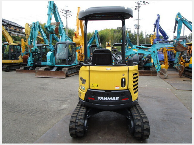  Mini гидравлический экскаватор ( Mini Yumbo ) Yanmar ViO20 (ViO20-6) Canopy specification 2022 год 2h low Hour / мульти- 