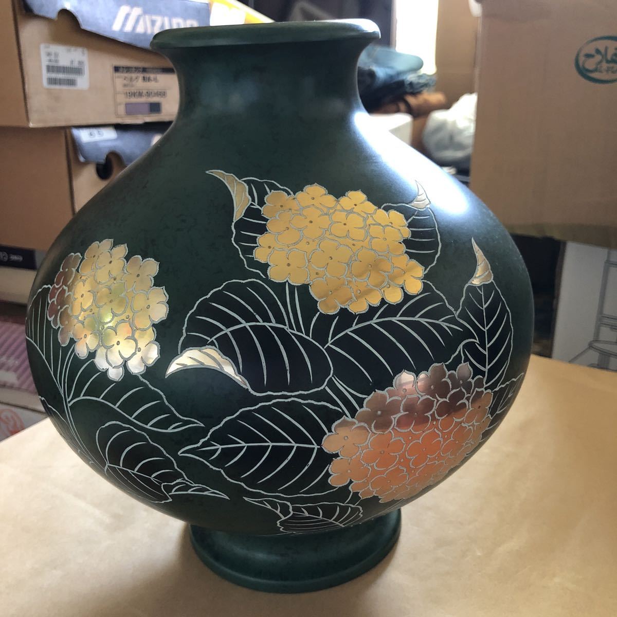 真峰作花瓶高岡銅器| JChere雅虎拍卖代购