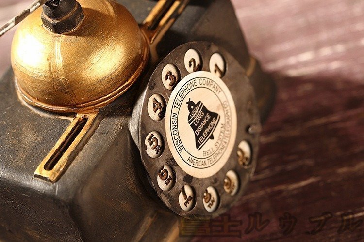  art goods telephone machine antique Showa Retro Vintage dial type retro miscellaneous goods collection 