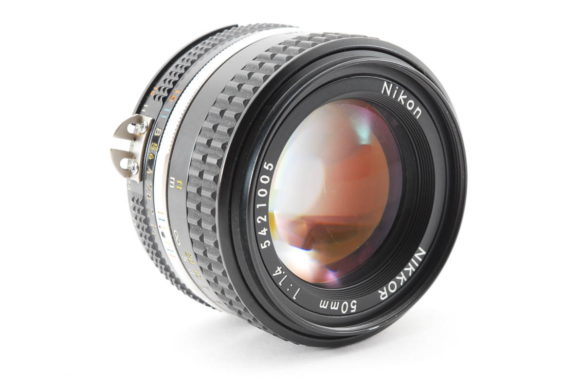 ニコン Nikon Nikkor Ai-s 50mm F/1.4 MF 単焦点 標準レンズ [現状品] #1933836_画像3