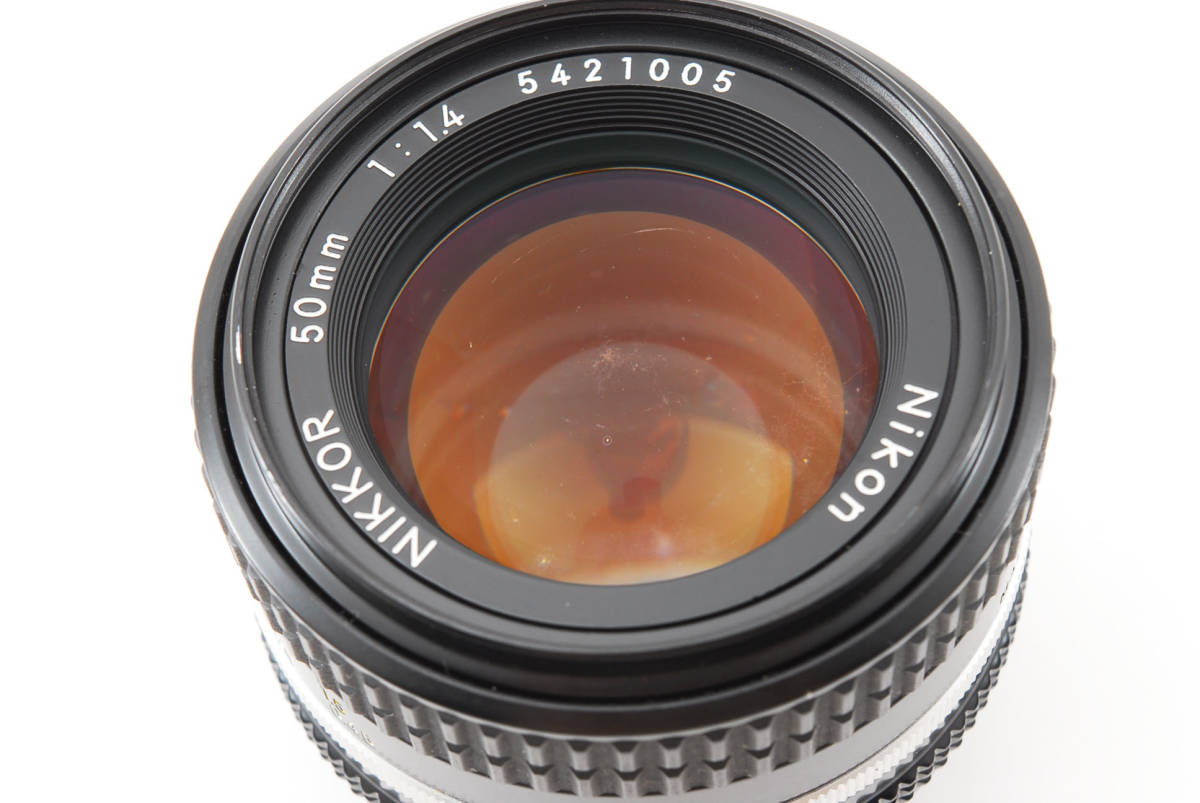 ニコン Nikon Nikkor Ai-s 50mm F/1.4 MF 単焦点 標準レンズ [現状品] #1933836_画像10