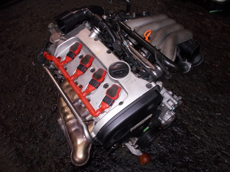 [psi] GF-8EALT Audi 8E A4 ALT двигатель 27367km
