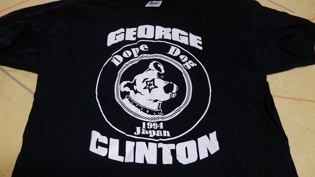 George Clinton / Parliament / Funkadelic / P-Funk AllStars Dope Dogs T-shirt super rare unused goods 