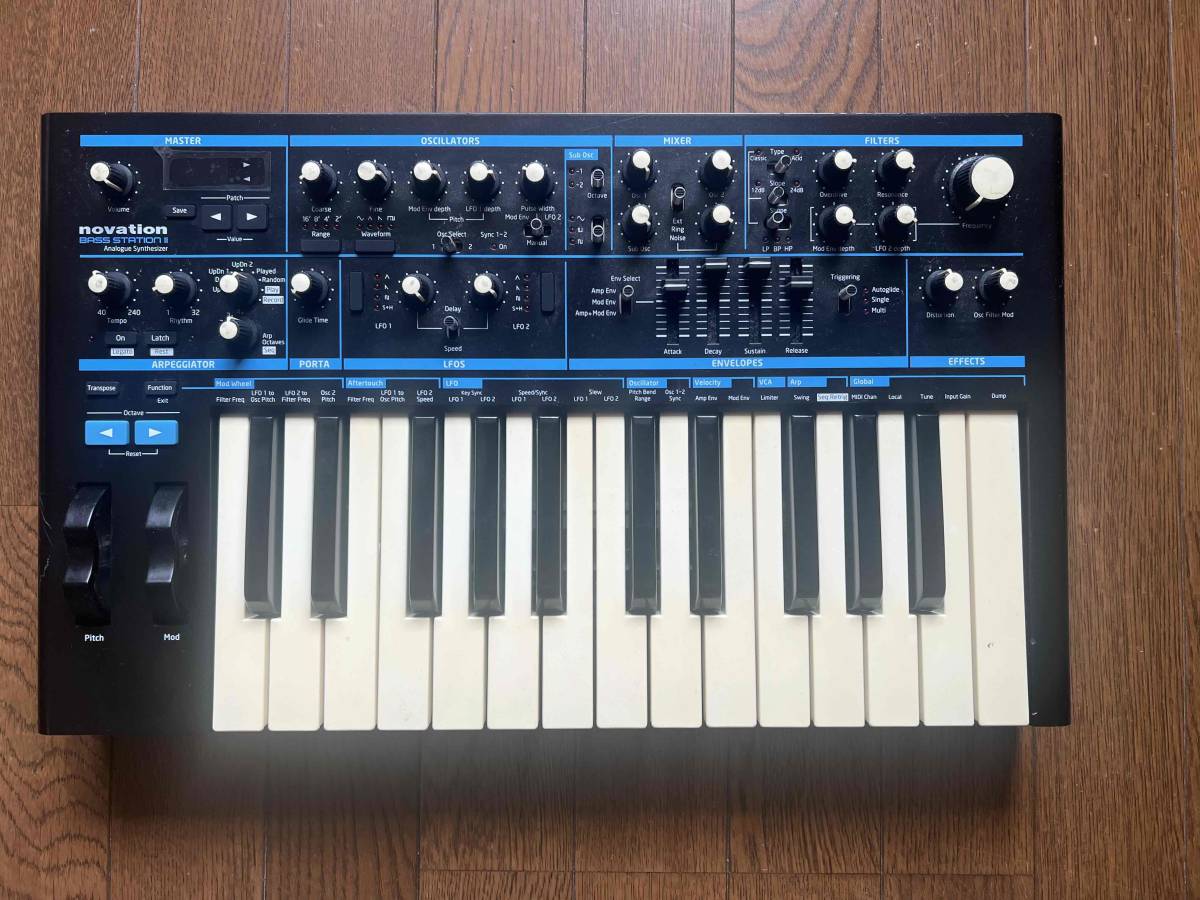 ★NOVATION BASS STATION Ⅱアナログシンセ★