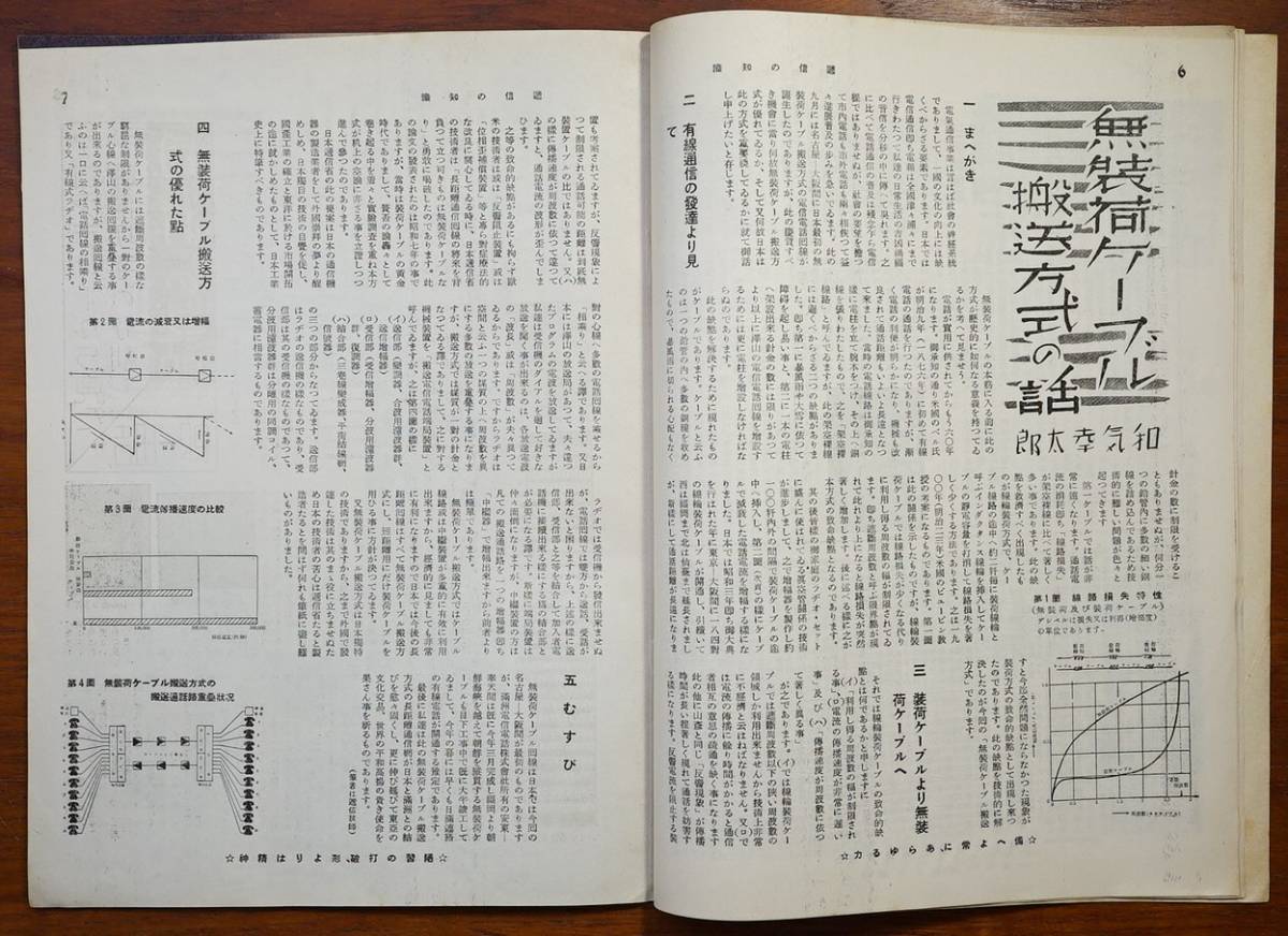 通信の知識　第一巻第五号　通信省通信博物館 昭和12年11月発行 　 検:志那事変と船舶管理 前線報告 無線電話 郵趣切手スタンプ郵便局_画像5