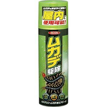 イカリ消毒　ムシクリン　ムカデ用エアゾール 480ml 10本セット 送料無料