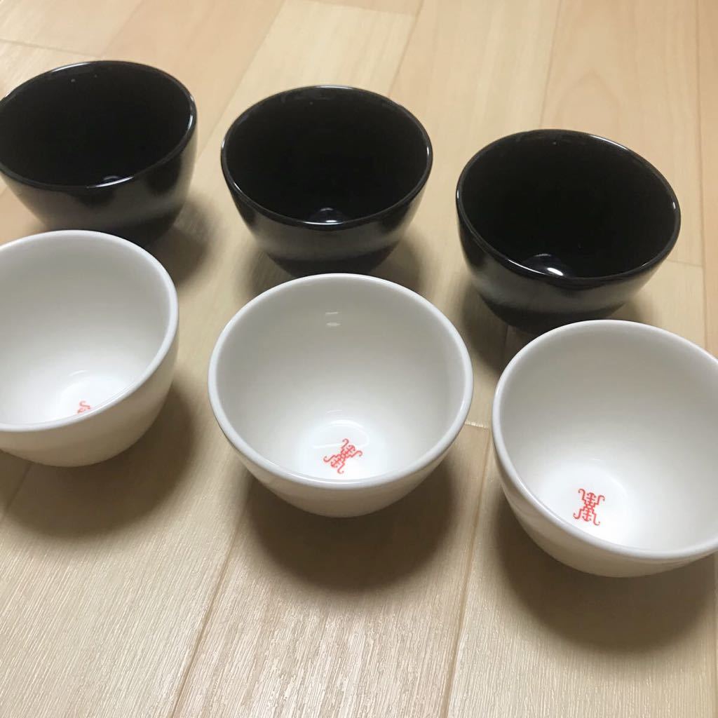 a45 食器　未使用品　新品　6客セット　シンプル コップ に　お椀に　お茶碗に　5客 小鉢に　深鉢　中華　茶碗_画像1