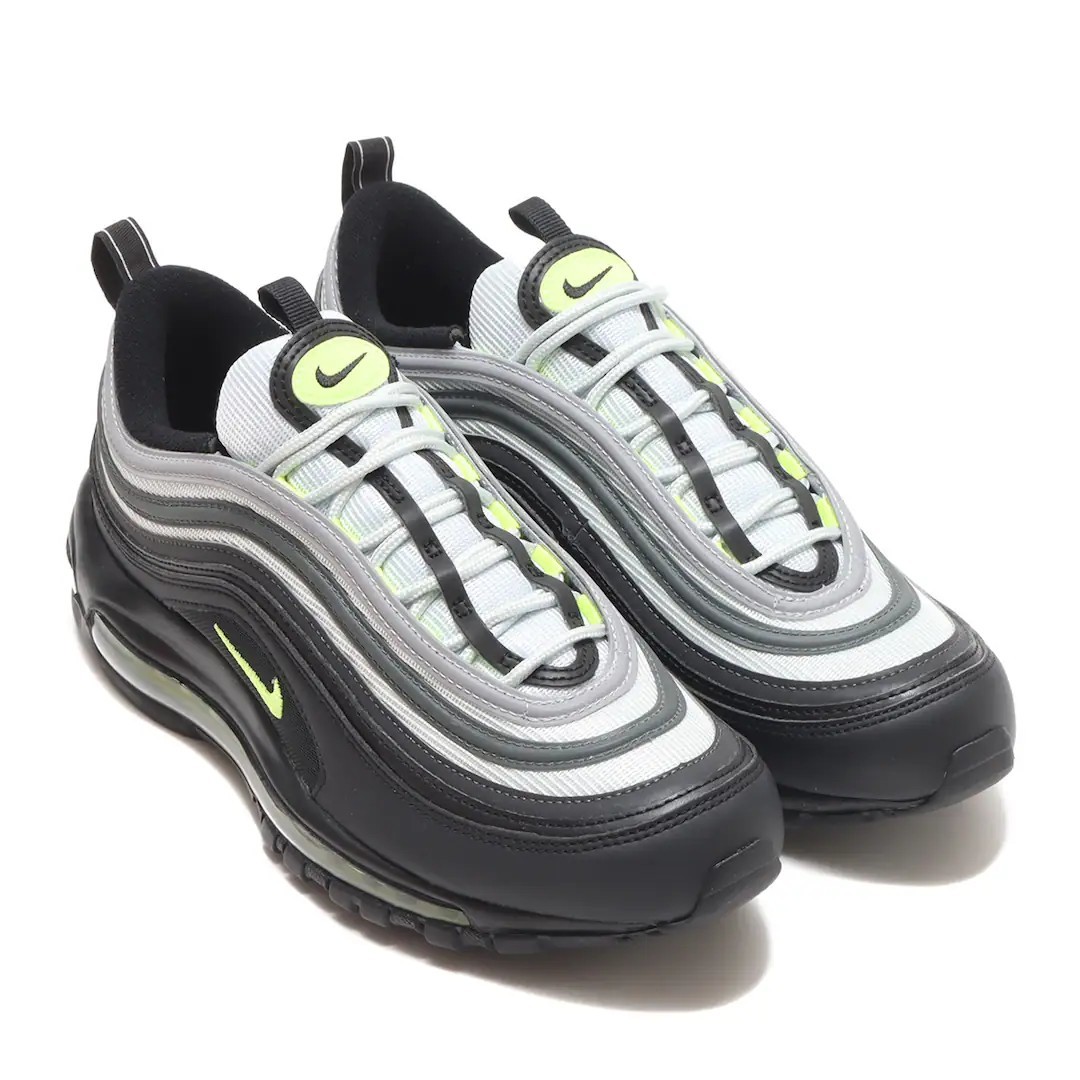 ナイキ エアマックス97 ネオン NIKE AIR MAX 97 PURE PLATINUM/VOLT