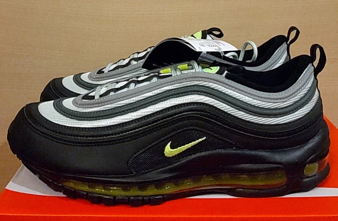 ナイキ エアマックス97 ネオン NIKE AIR MAX 97 PURE PLATINUM/VOLT