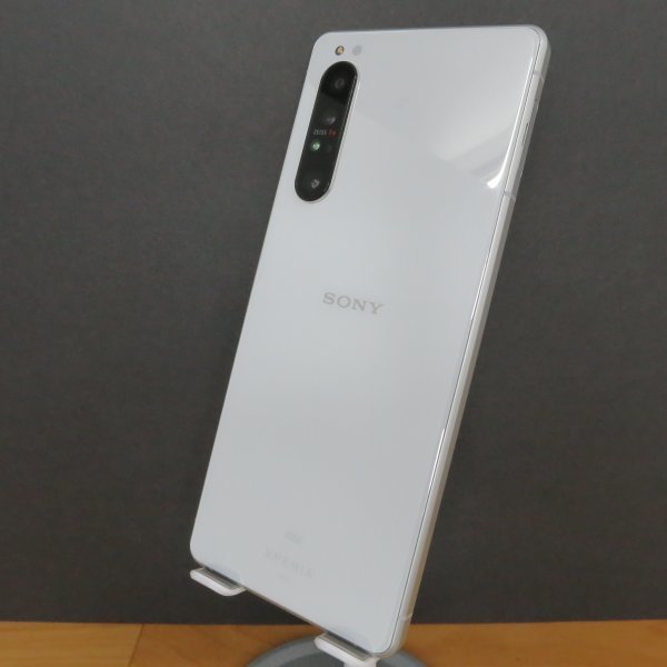 良品 SIMロック解除済 SONY Xperia 1 II ホワイト au SOG01 