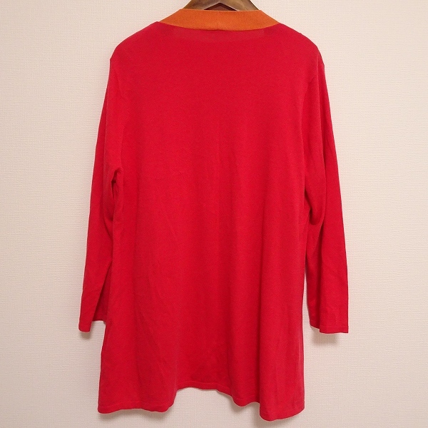 #wnc is na emo liHANAEMORI ensemble 40 red orange knitted lady's [824699]