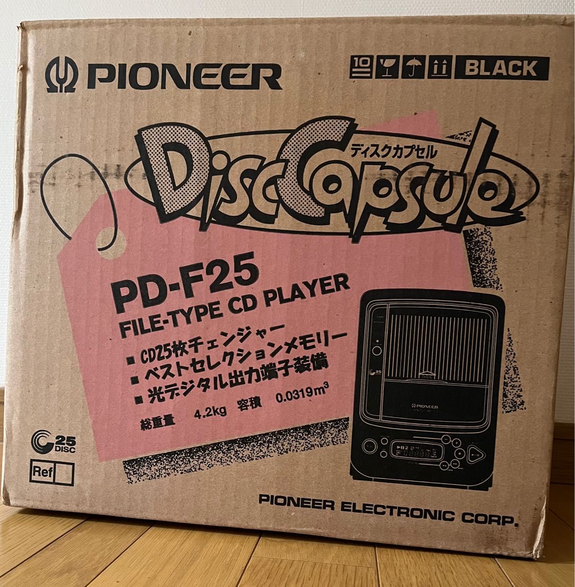 パイオニア Pioneer 25枚ファイルタイプCDプレーヤー PD-F25 パイオニア Pioneer 25枚ファイルタイプCDプレーヤー PD-F25