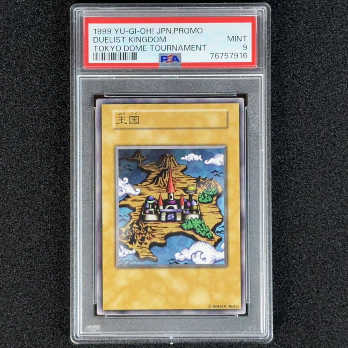 PSA9】 王国 1999 東京ドーム大会 大会参加応募当選者特典 当時物 本物