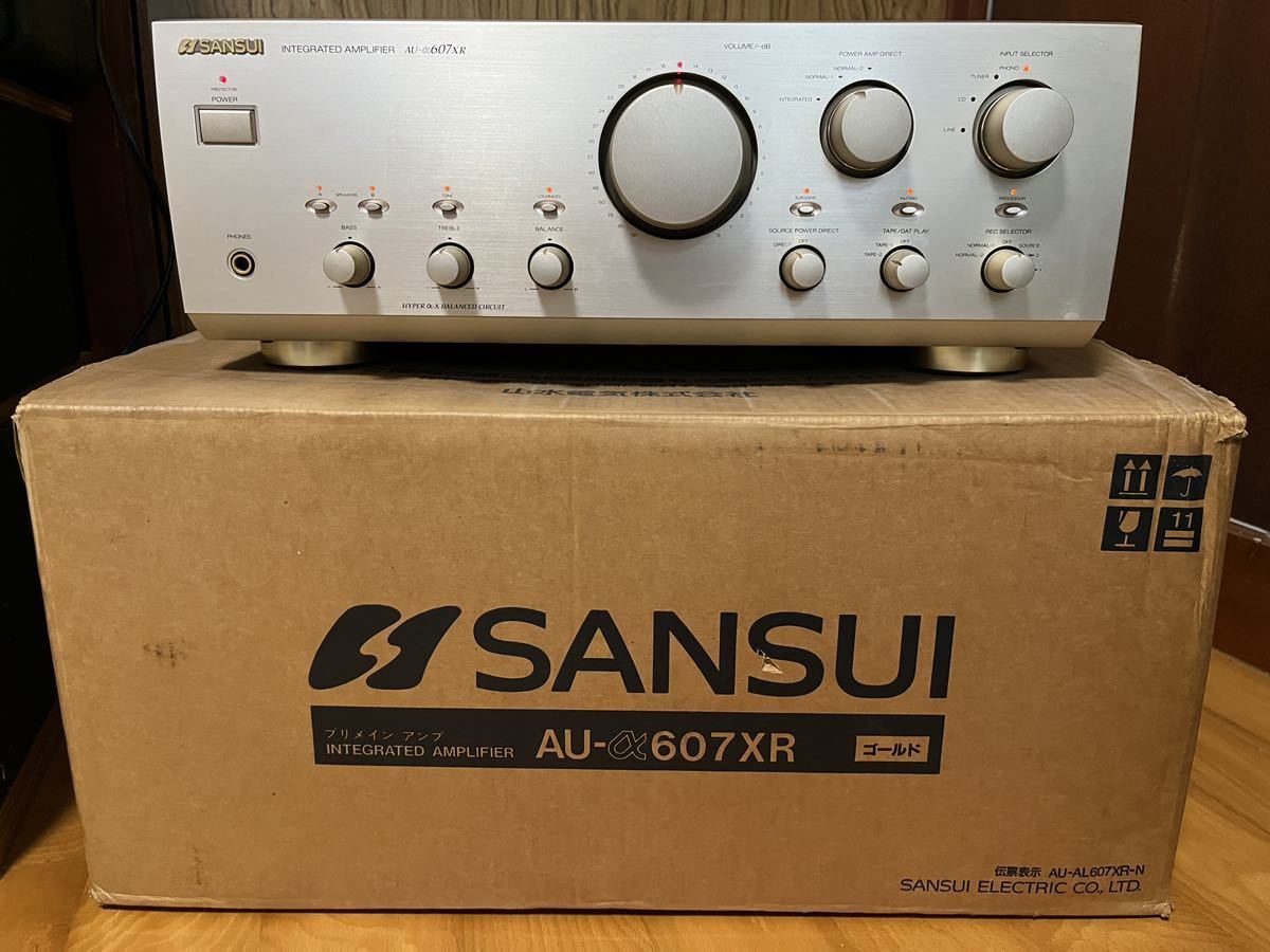 SANSUI サンスイ AU-α607XR プリメインアンプ-