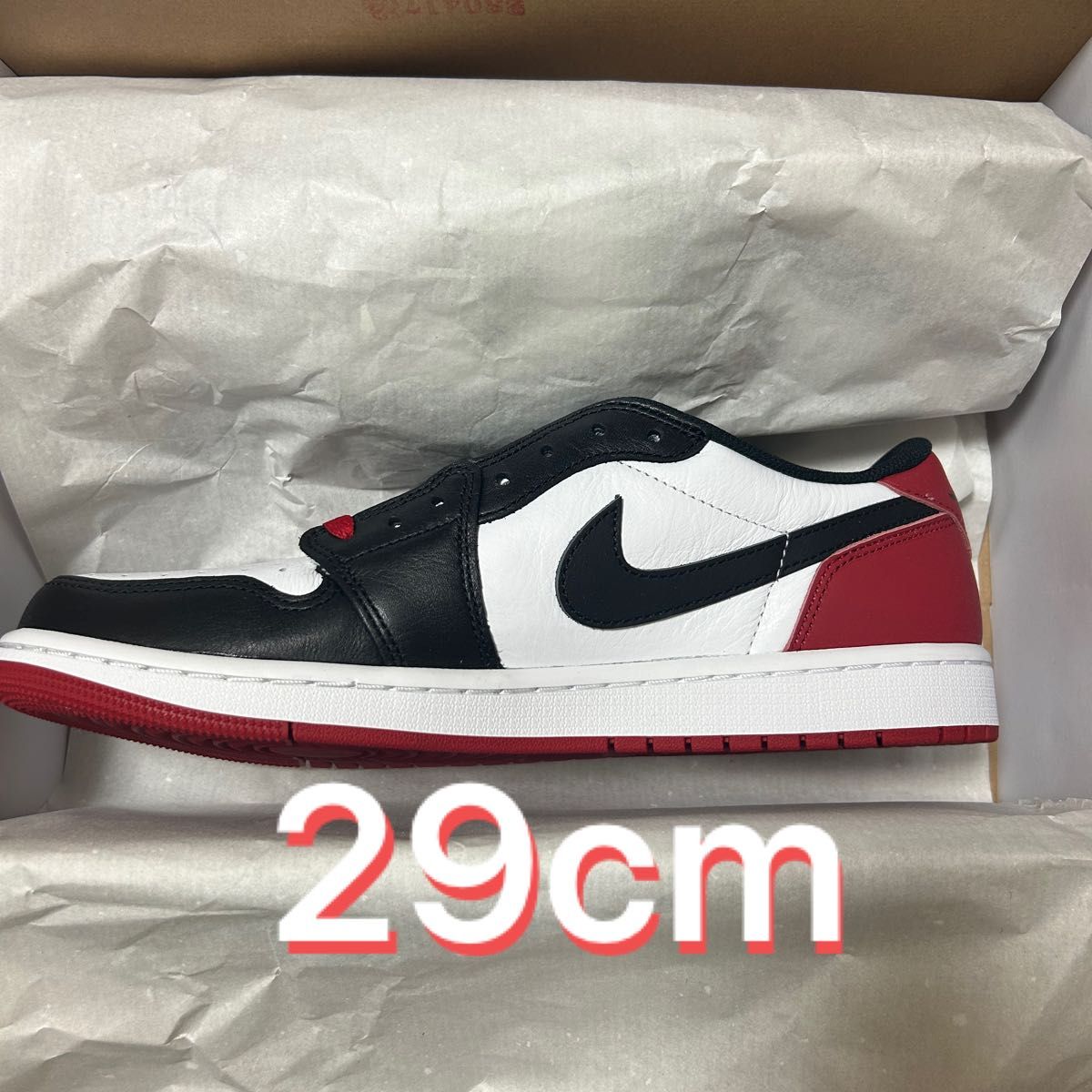 29cm Nike Air Jordan 1 Retro Low OG Black Toe Yahoo!フリマ(旧)-