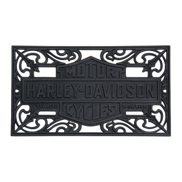 【HARLEY-DAVIDSON】ハーレーダビッドソン ノスタルジックB&Sエントリーマット HDL-10092＜玄関マット＞
