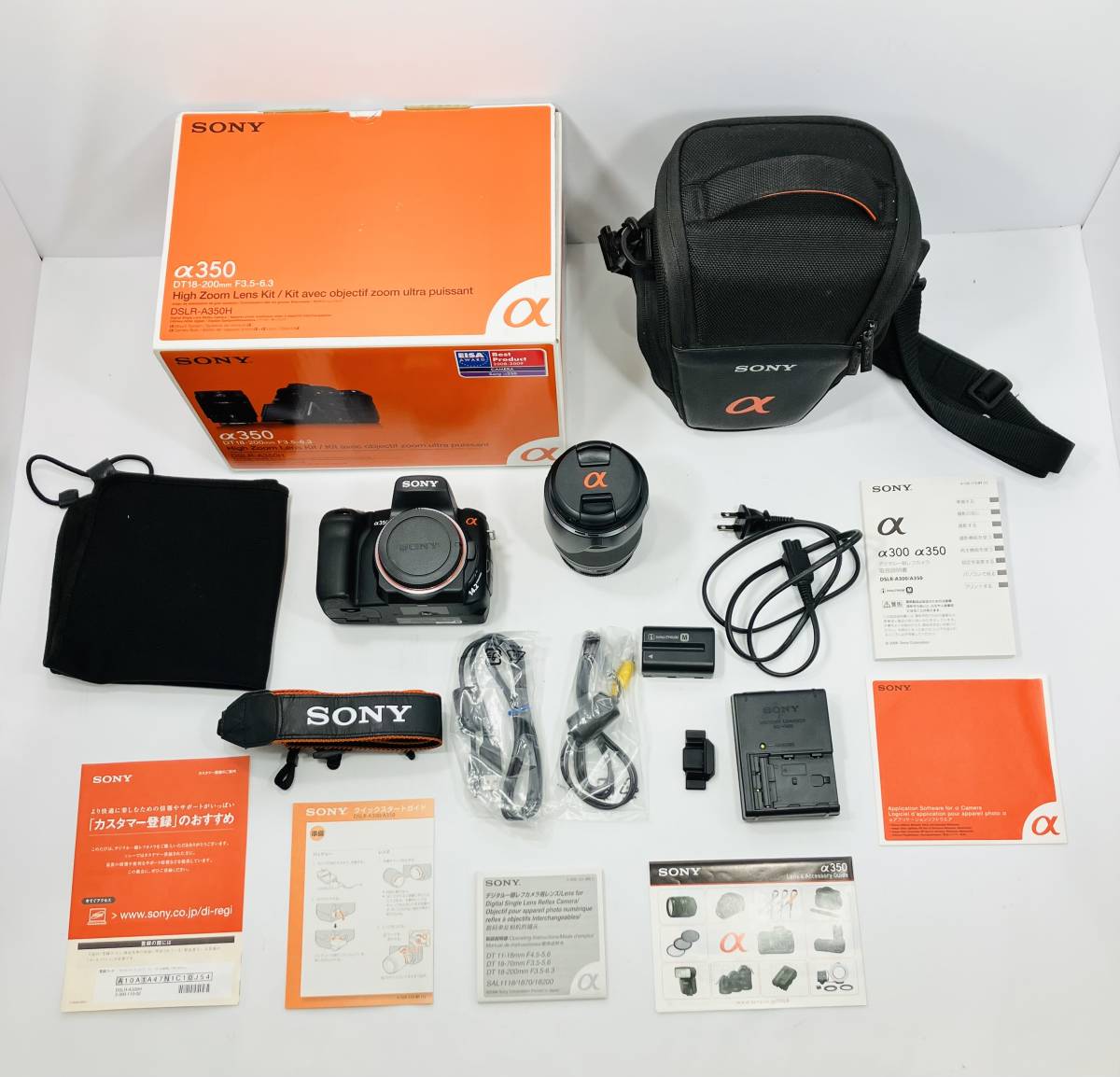 JChere雅虎拍卖代购:【通電確認済】*現状品/美品*SONY ソニー α350