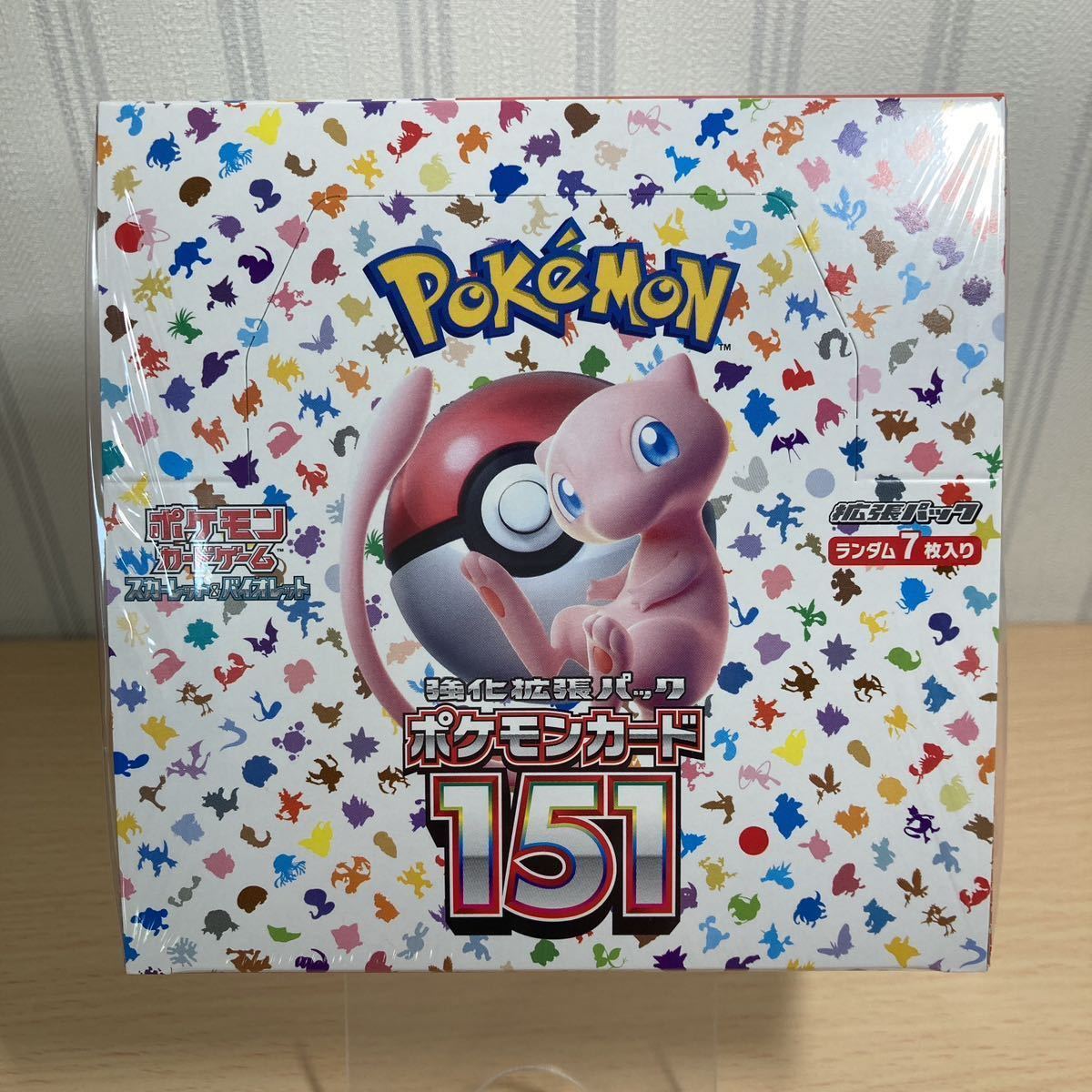 ポケモンカード 151 強化 拡張パック 1BOX 新品 未開封 シュリンク付き