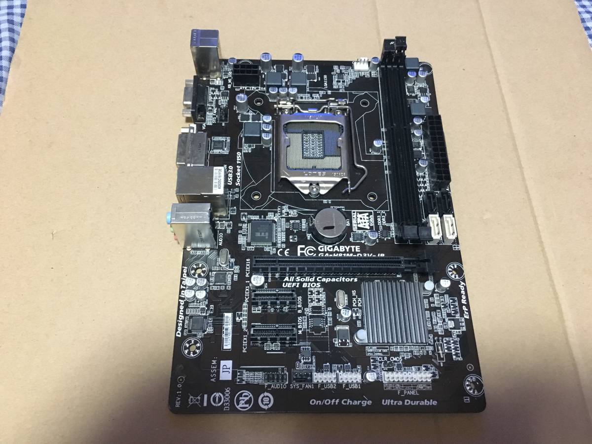 B877 Gigabyte Ga H81m D3v Jp Lga1150 Bios Start Up Real Yahoo Auction Salling B877 Gigabyte Ga H81m D3v Jp Lga1150 Bios Start Up Real Yahoo Auction Salling