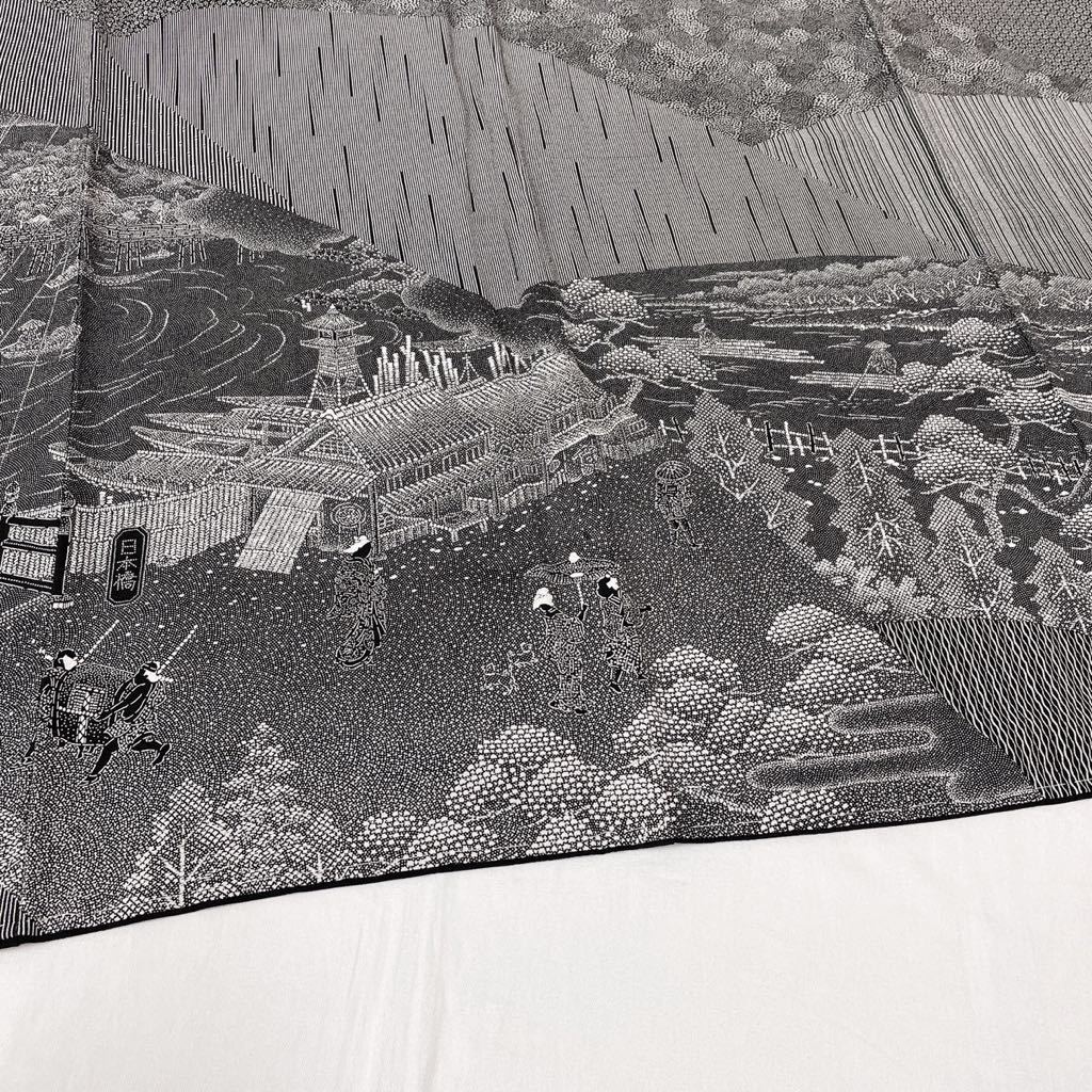 着物月花 江戸百景 江戸小紋染 伝統工芸士 染谷梅治 伊勢型紙彫刻師