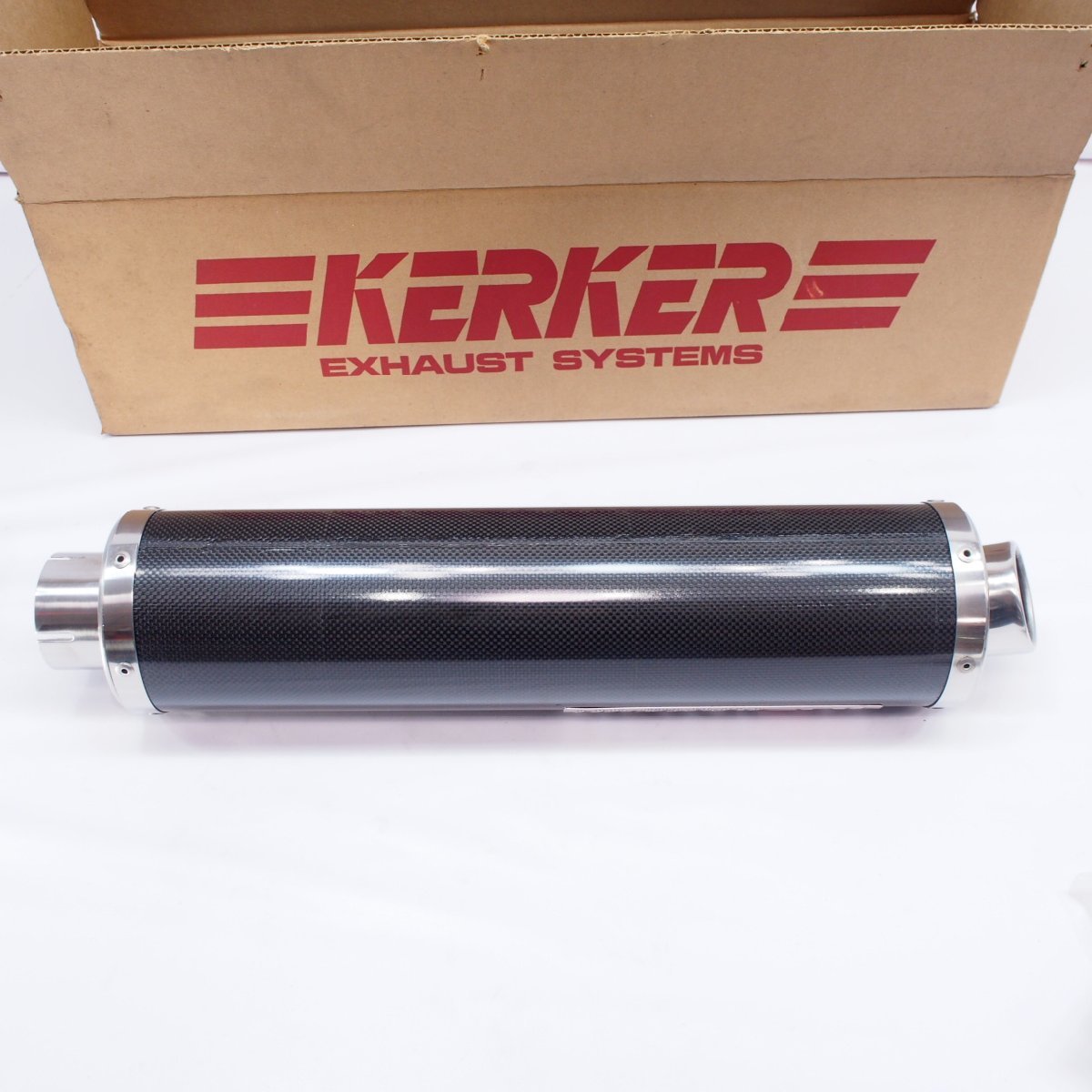 KERKER K45 carbon silencer FZ-1 feather XJR1200 XJR1300 FJ1100 XJ750 FZR1000 FZS1000 FZR400 SRX400 SR400