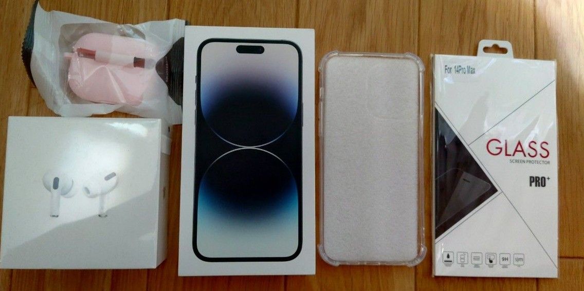 韓国購入 iPhone 14 Pro max 512GB AirPods Pro 未開封セット