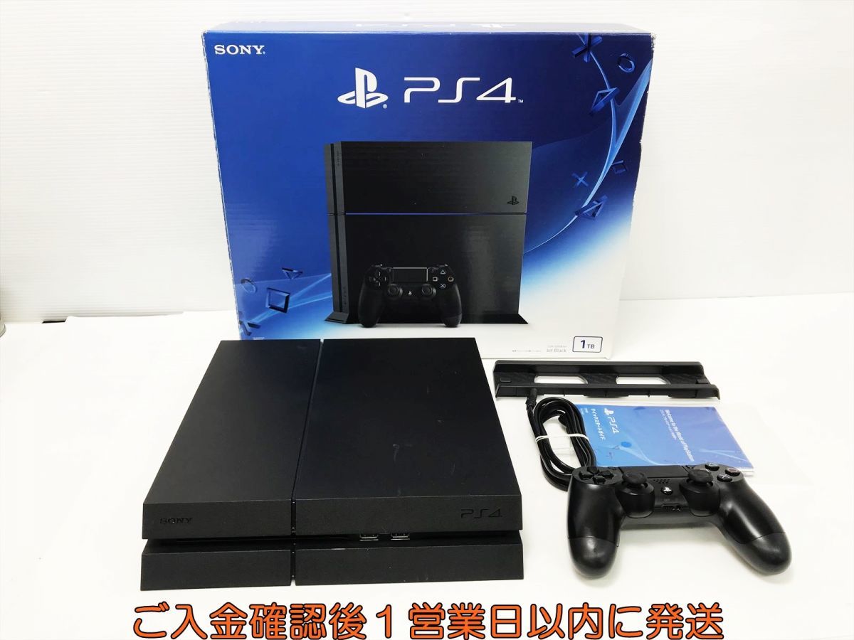 1円】PS4 本体1TB ブラックSONY PlayStation4 CUH-1200B 初期化/動作