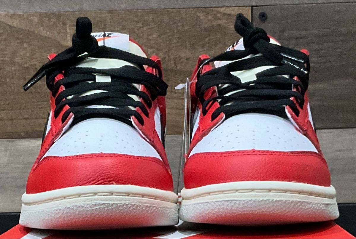 ナイキ ダンクロー シカゴ スプリット 26 5cm 赤白黒 NIKE DUNK ナイキ ダンクロー シカゴ スプリット 26 5cm 赤白黒 NIKE DUNK