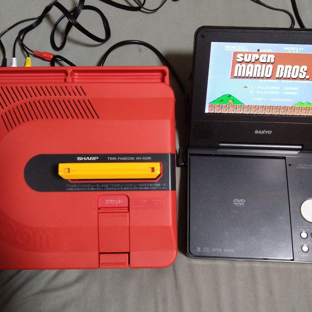 品質一番の ツインファミコン 箱説明書付きレッド本体セット 家庭用
